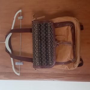 The Sak leather adjustable and convertible handbag/backpack